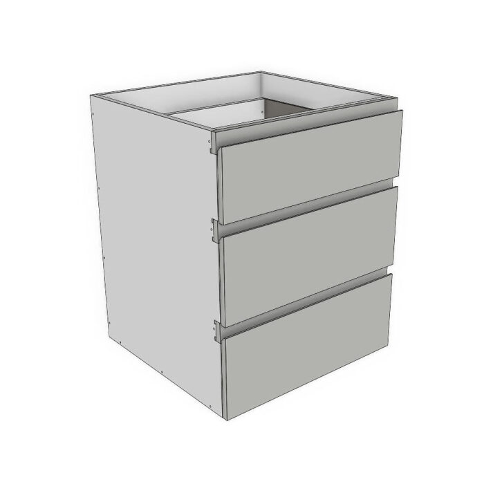 Base Fingerpull 3 Drawers 1 Small 2 Pot image