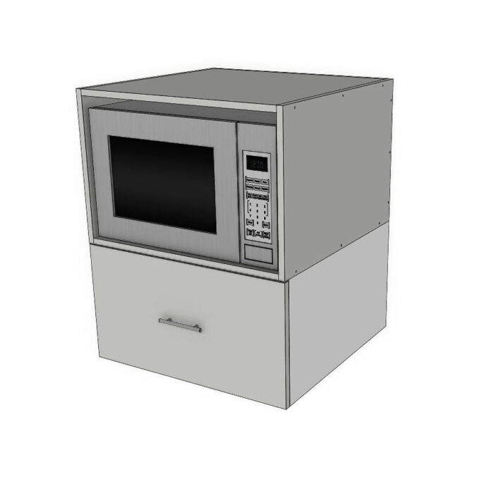 Base Microwave Cabinet image