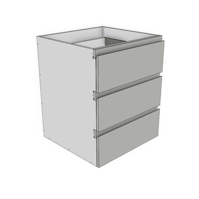 Base Fingerpull 3 Equal Drawers image