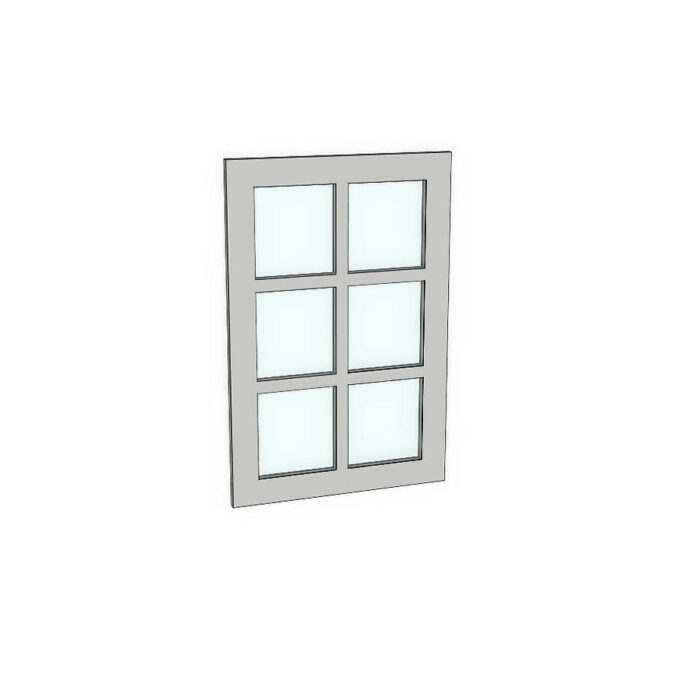 Glass Door 6 Panel image