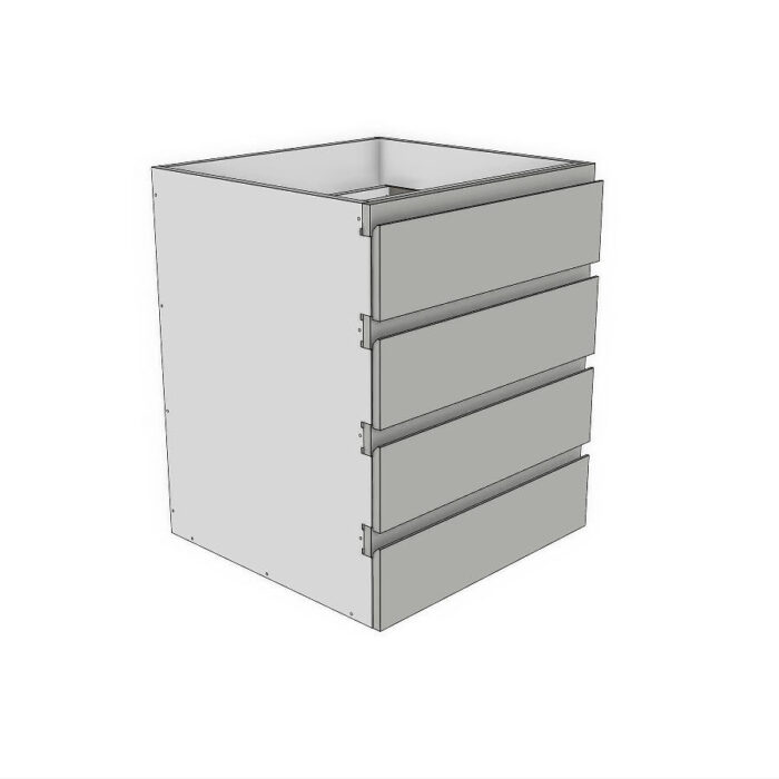 Base Fingerpull 4 Equal Drawers image