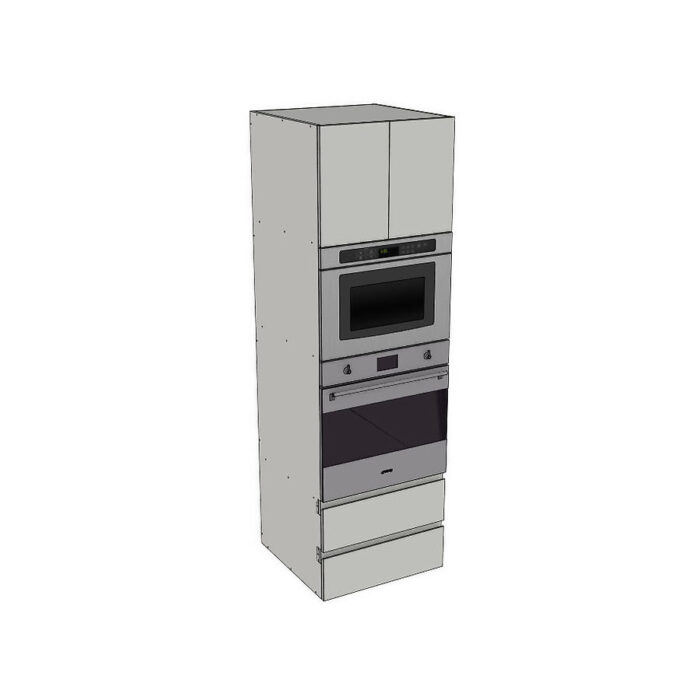 Tall Wall Oven Micro Fingerpull Tower image