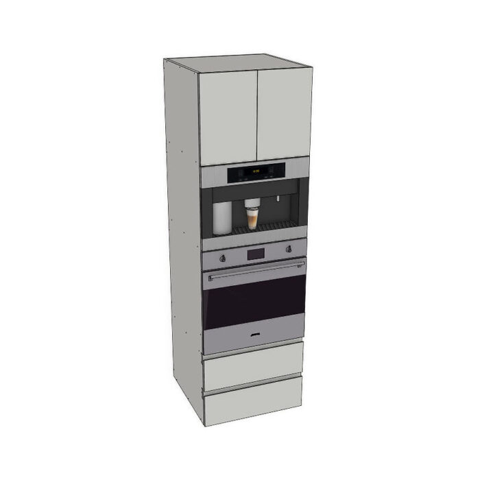 Tall Wall Oven Coffee Fingerpull Tower image